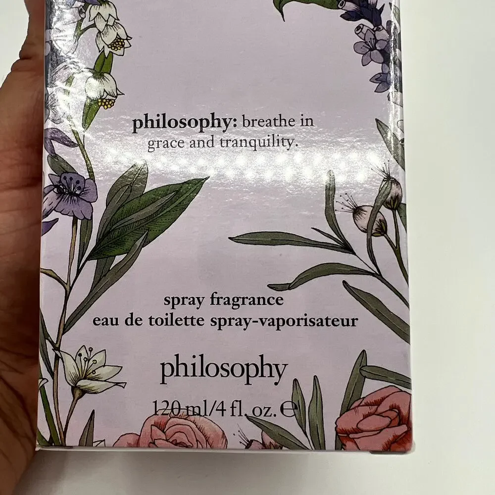 PHILOSOPHY Amazing Grace Lavender Spray Fragrance 4oz SEALED